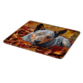 オーストラリア牛の紅葉秋インスパイア カッティングボード (角)