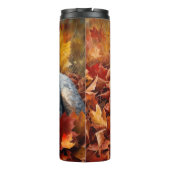 オーストラリア牛の紅葉秋インスパイア タンブラー (裏面)