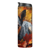 オーストラリア牛の紅葉秋インスパイア タンブラー (回転右)