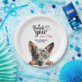 オーストラリア牛結婚犬のカクテル ペーパープレート (パーティー)