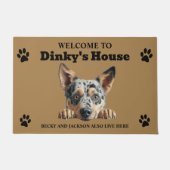 オーストラリア牧畜犬 ドアマット (正面)