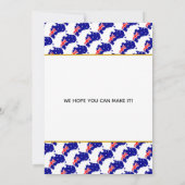 オーストラリア特別イベント結婚ズお祝い セーブザデート (裏面)