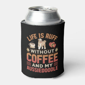 オーストラリア犬とコーヒー 缶クーラー