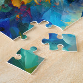 オーストラリア犬アクリルプリント | カラフル ジグソーパズル (側面)