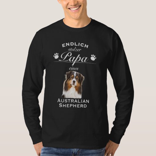 オーストラリア犬オーストラリア羊飼 Tシャツ (正面)