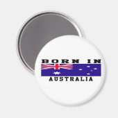 オーストラリア生まれで マグネット (正面/裏面)