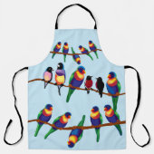 オーストラリア産のオウム エプロン (正面)