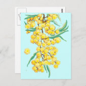 オーストラリア産のガラガラ ポストカード (正面/裏面)