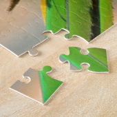 オーストラリア産のレインボーロリケート ジグソーパズル (側面)