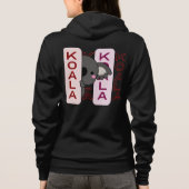 オーストラリア産の美しいコアラ パーカ (裏面)