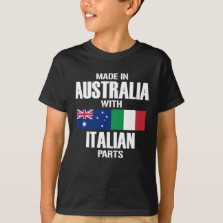 オーストラリア産の部品イタリアン付き Tシャツ