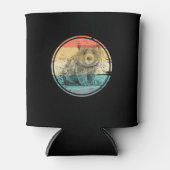 オーストラリア産ウォンバット 缶クーラー (正面)