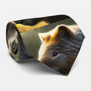 オーストラリア産ウォンバット(Wombat)、ネックタイ ネクタイ
