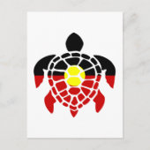 オーストラリア産ウミガメ ポストカード (正面)
