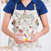 オーストラリア産コアラ・コカトスパーソナライズされたプロテア エプロン