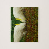 オーストラリア産コカトオ ジグソーパズル (縦)