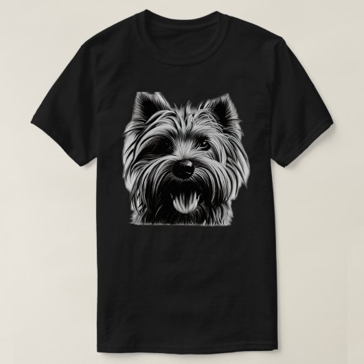 オーストラリア産テリア犬 Tシャツ (デザイン正面)