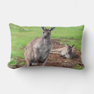 オーストラリア男性バックKangaroo Lumbarクッション。 ランバークッション