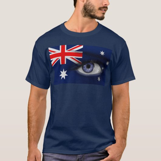 オーストラリア目 Tシャツ (正面)