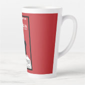 オーストラリア移民ヴィンテージ芸術 カフェラテマグ (右)