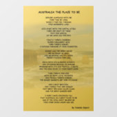 オーストラリア窓が引っかかる場所 ウィンドウサイン (シート)