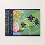 オーストラリア素晴らしのバリアリーフクイーンズランドヴィンテージ ジグソーパズル (横)