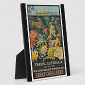 オーストラリア素晴らしのバリアリーフ フォトプラーク (側面)