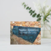オーストラリア素晴らし海路12使徒 ポストカード (スタンド正面)
