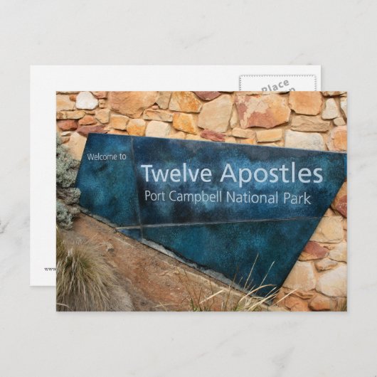 オーストラリア素晴らし海路12使徒 ポストカード (正面/裏面)