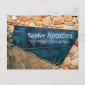 オーストラリア素晴らし海路12使徒 ポストカード (正面)