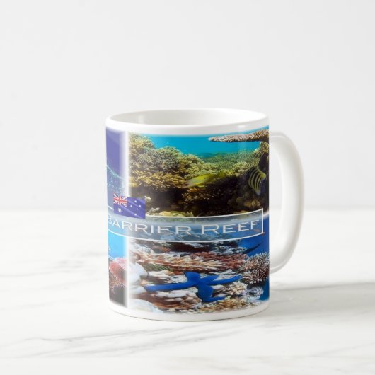 オーストラリア素晴らし – バリアリーフ – コーヒーマグカップ (正面右)