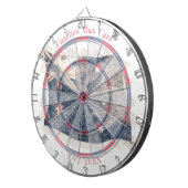 オーストラリア素朴国旗の名前をカスタムする開始日 ダーツボード (正面右)