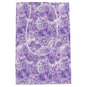 オーストラリア紫色の野草園 ミディアムペーパーバッグ (正面)