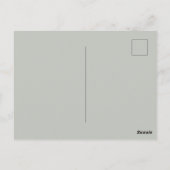 オーストラリア結婚のエマス結婚は ポストカード (裏面)