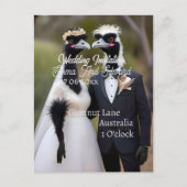 オーストラリア結婚のエマス結婚は ポストカード (正面)