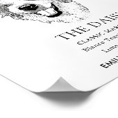 オーストラリア結婚の羊飼いの署名ドリンクの看板 ポスター (角)