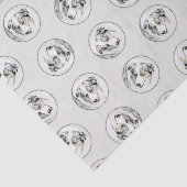 オーストラリア絵を描羊飼いのブルーメルル犬アート 薄葉紙 (詳細)