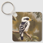 オーストラリア絵画のクーカブラ キーホルダー (正面)