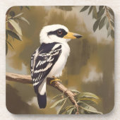 オーストラリア絵画のクーカブラ コースター (正面)