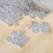 オーストラリア絵画シェパードのオリジナルドッグアート ジグソーパズル (側面)