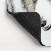 オーストラリア絵画シェパードのオリジナルドッグアート マウスパッド (コーナー)