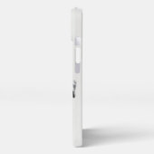 オーストラリア絵画シェパードのオリジナルドッグアート iPhoneケース (左側面)