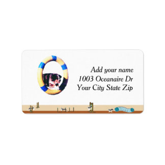 オーストラリア羊飼いアジリティデザイン ラベル