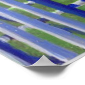 オーストラリア羊飼いアジリティドッグポートレート ポスター (角)