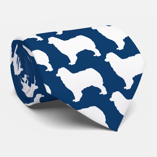 オーストラリア羊飼いオーストラリアン・シェパード ネクタイ (ロール)