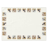 オーストラリア羊飼いオーストラリア犬 テーブルクロス (正面(横))