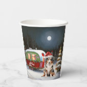 オーストラリア羊飼いキャラバンクリスマスアドベンチャー 紙コップ (裏面)