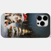 オーストラリア羊飼いキャラバンクリスマスアドベンチャー Case-Mate iPhoneケース (裏面 (横))