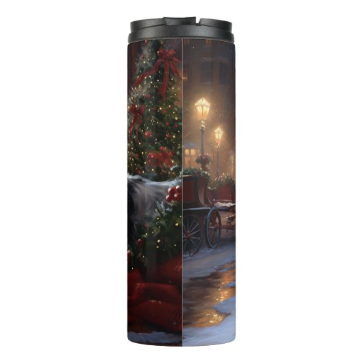 オーストラリア羊飼いクリスマスフェスティバルシーズン タンブラー (裏面)