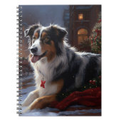 オーストラリア羊飼いクリスマスフェスティバルシーズン ノートブック (正面)